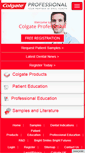 Mobile Screenshot of colgateprofessional.co.uk